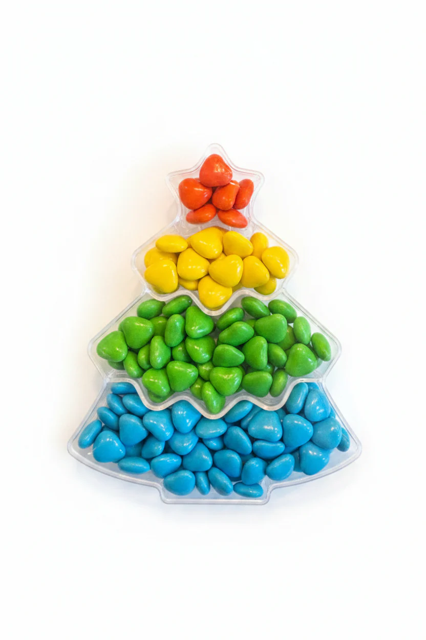 120g CHOCOLATE BEANS HEART-TREE