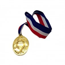 6 Pack 5cm Gold Medal