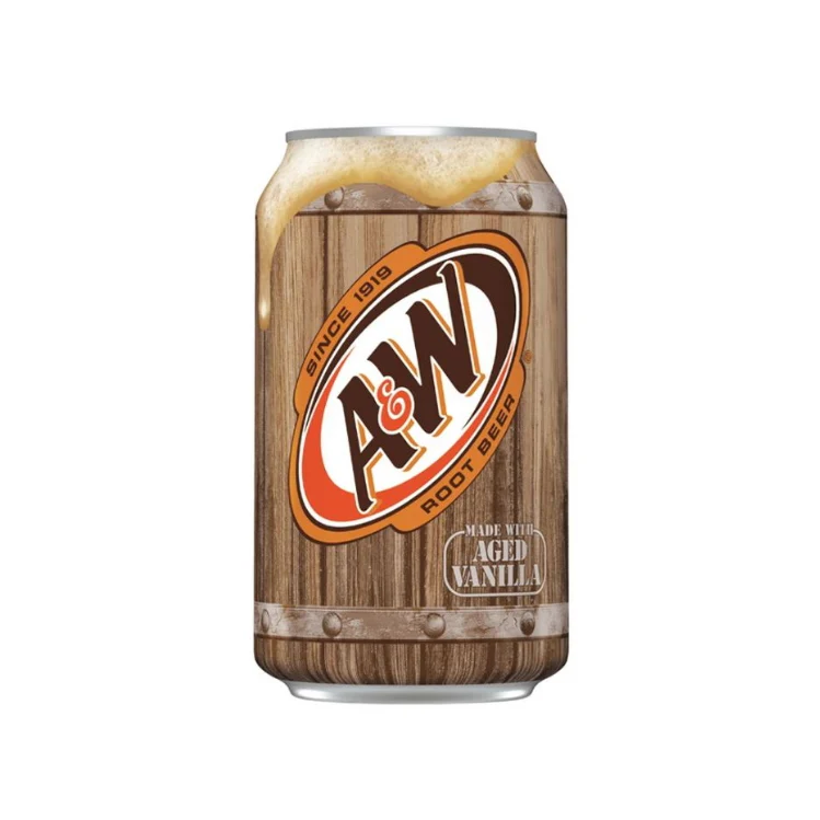 US A&W Root Beer Can 355ml