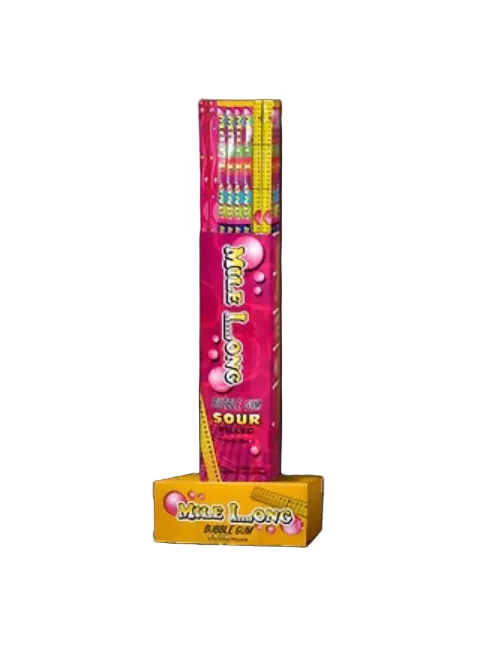 Mile Long Strawberry Bubble Gum 85g - Image 2