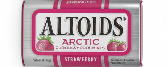 US Altoids ARTC Strawberry TIN 34g