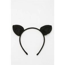 Animal Ear Black Cat