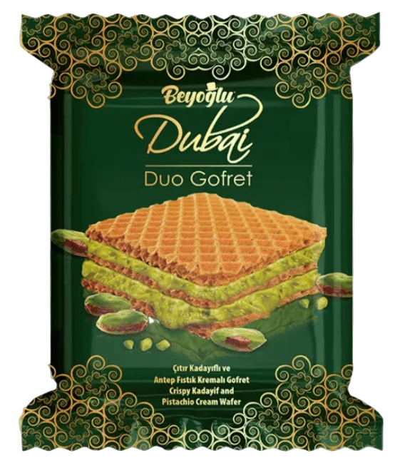 Beyoglu Dubai Duo Gofret Wafer 35g
