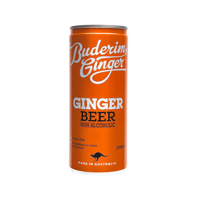 Buderim Ginger Ginger Beer Can 250ml