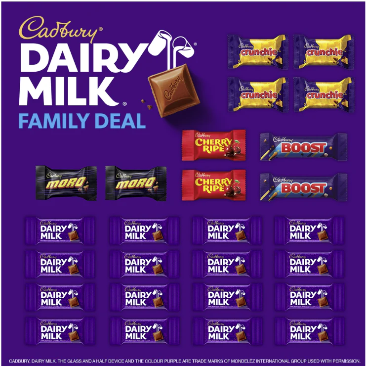 Cadbury Dairy Milk Family Deal Showbag - Image 2