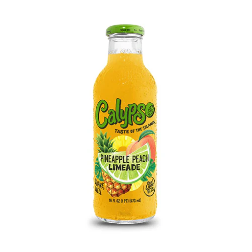 Calypso Pineapple Peach Lemonade 473ml