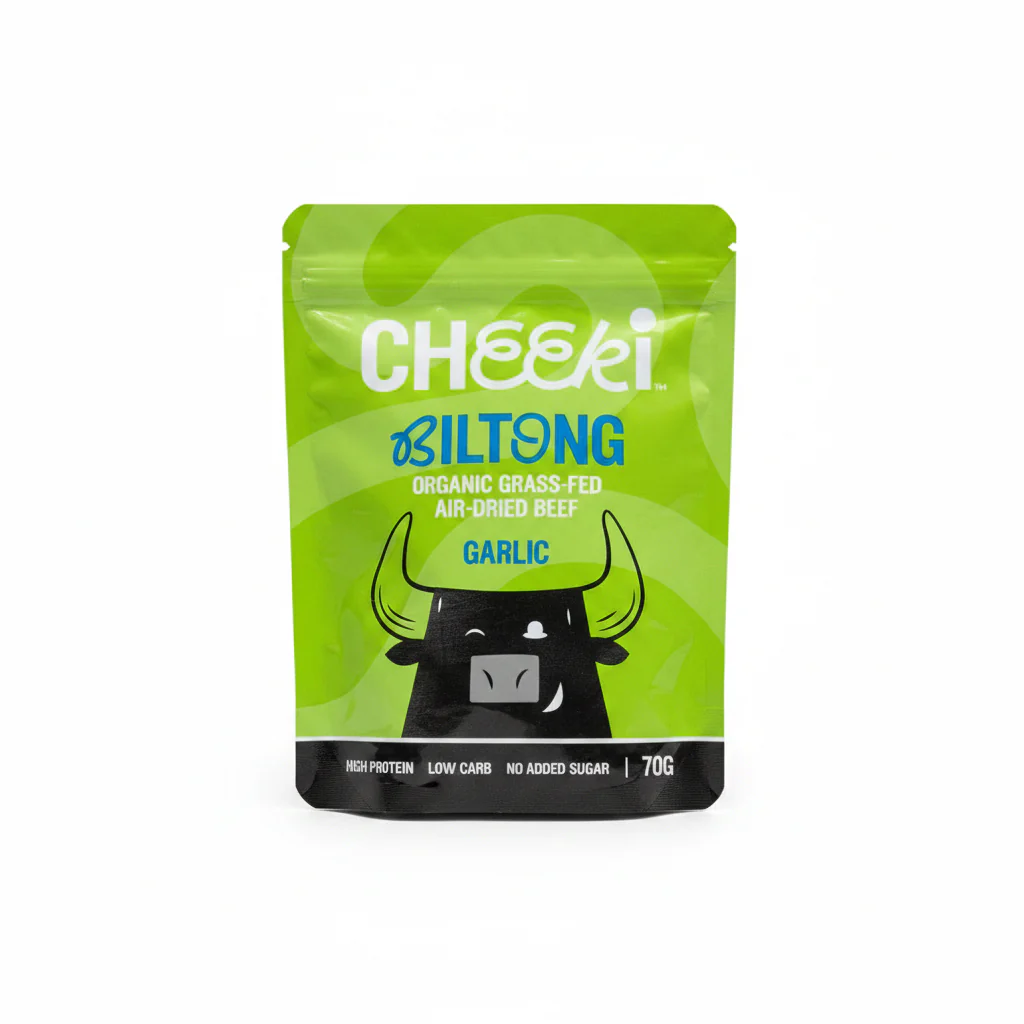 Cheeki Biltong Garlic 70g