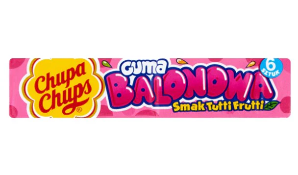 Chupa Chups Gum Balonowa Tutti Fruti 27g