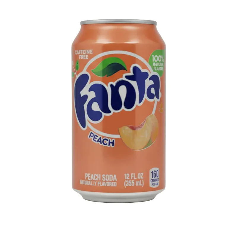 US Fanta Peach 355ml