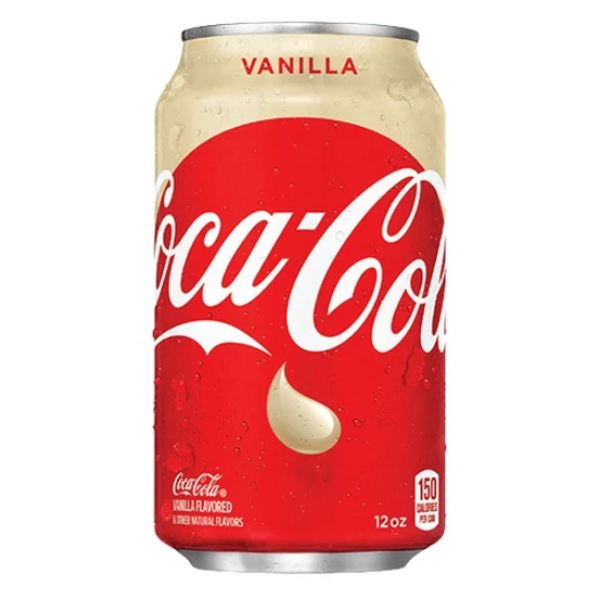 US Coca Cola Vanilla Coke Can 355ml
