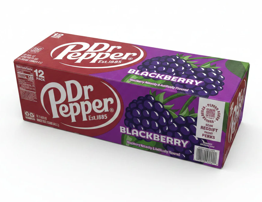 US Dr. Pepper Black Berry 355ml - Image 2