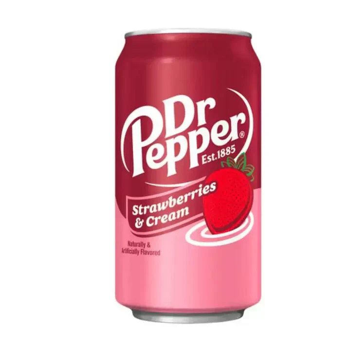 US Dr Pepper Strawberry Cream 355ml