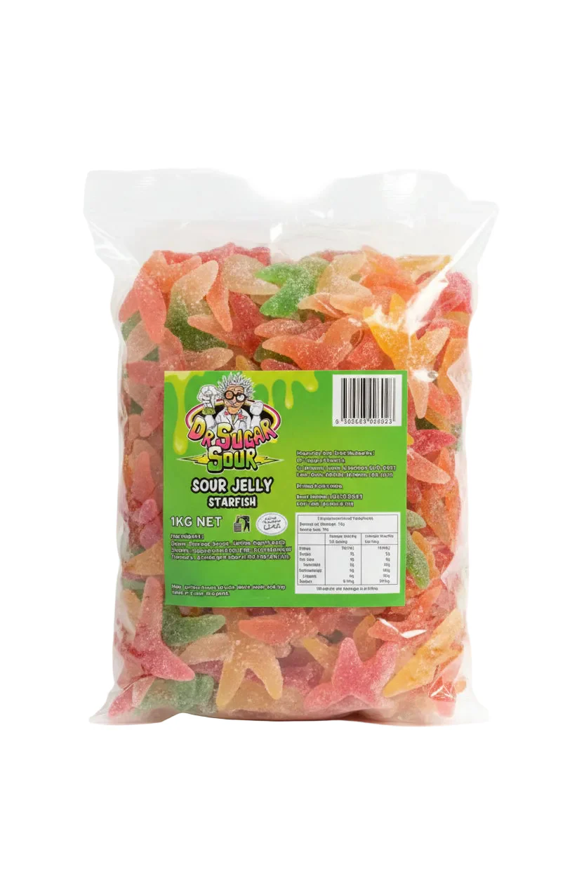 Dr. Sugar Sour Jelly Starfish 1kg