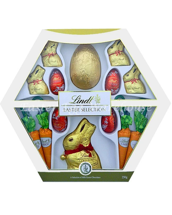 Lindt Easter Hexagon Selection Box 250g