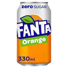 Fanta Orange Zero UK 330ml