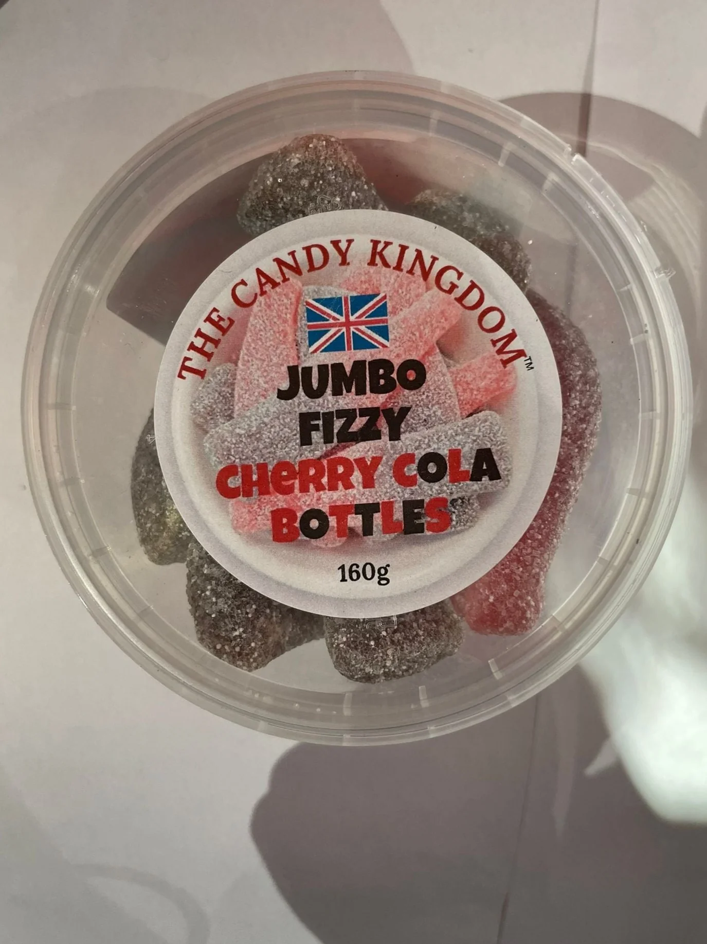 TCK Fizzy Cherry Cola 160g