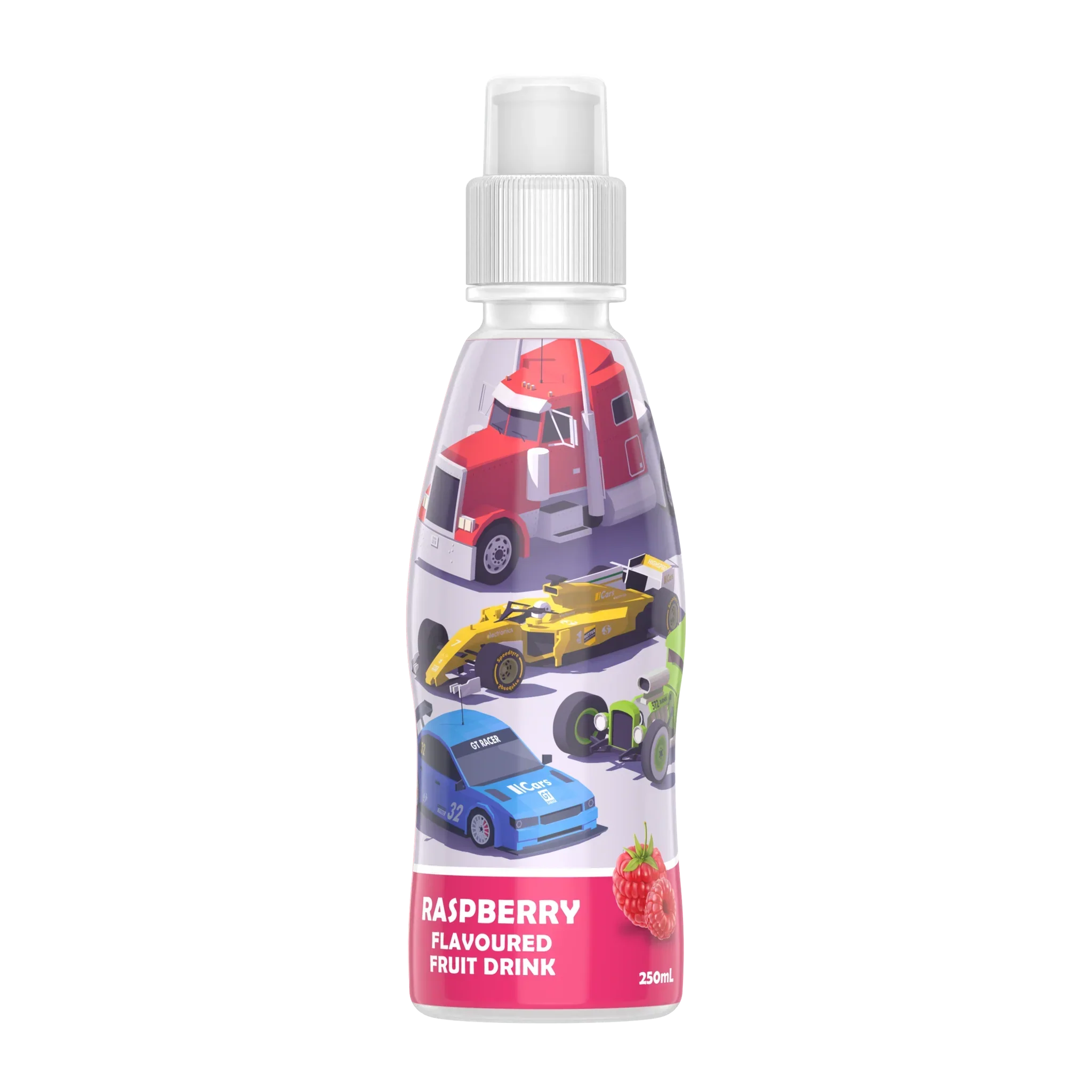 Fruity Burst Racers Raspberry 250ml