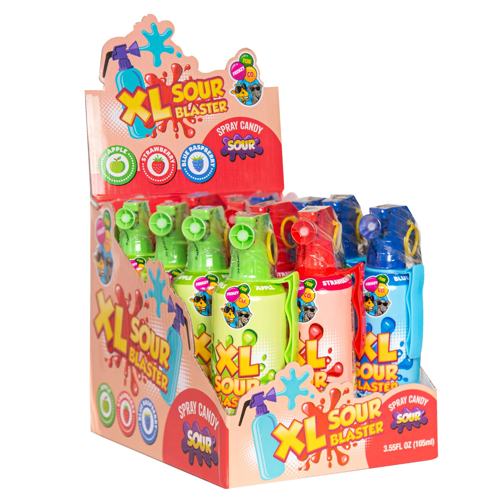 Fun Frenzy Co. XL Sour Blaster Candy Spray