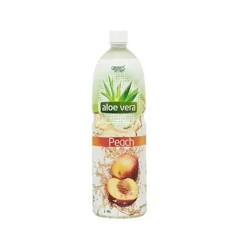 Green Time Aloe Vera Drink Peach 90ml