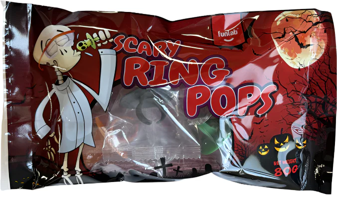 Halloween Ring Pops 16g