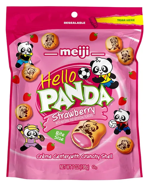 Hello Panda Strawberry 198g