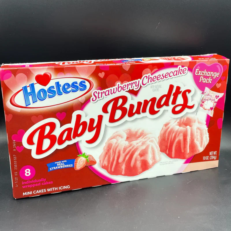 HOSTESS BUNDTS STRAW CAKE 284G