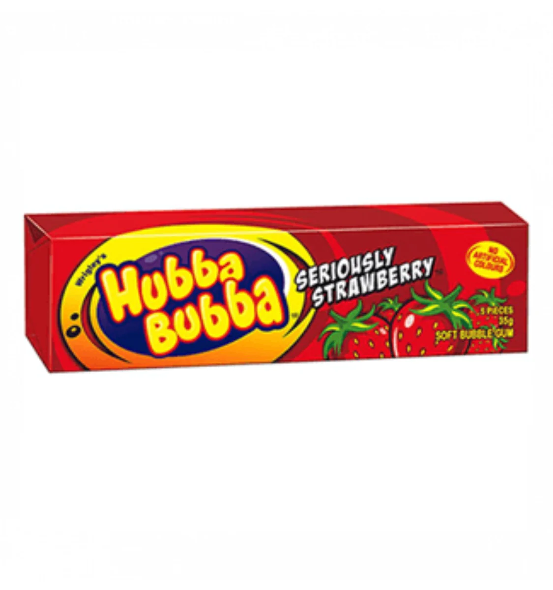 Hubba Bubba Soft Bubble Gum Strawberry 5pcs 35g