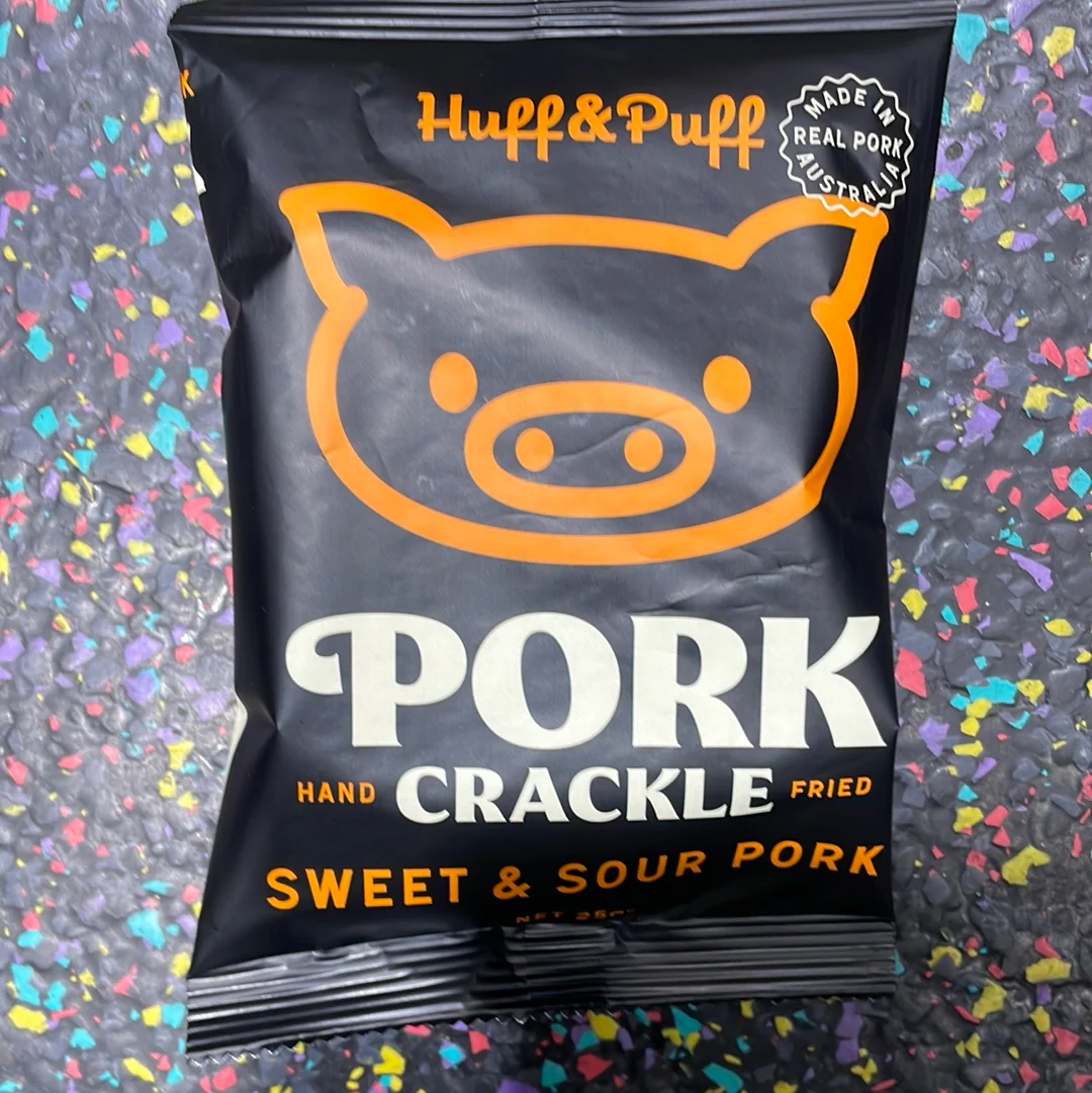 Huff & Puff Pork Crackle Sweet & sour