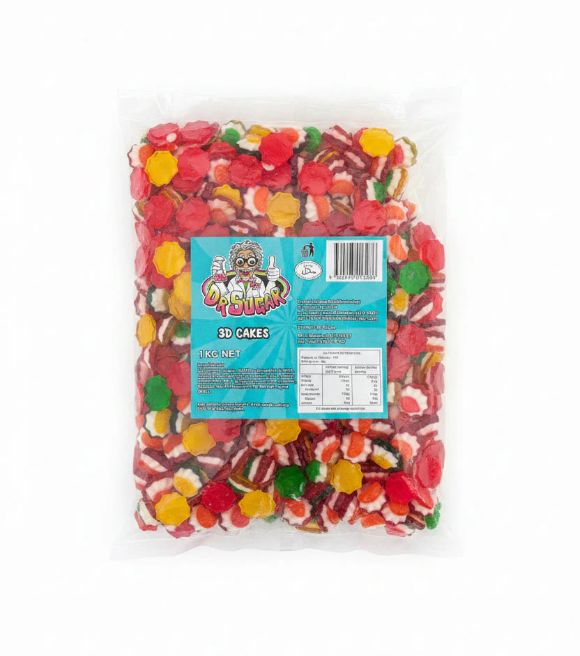 Dr Sugar 3D Cake Gummy 1kg