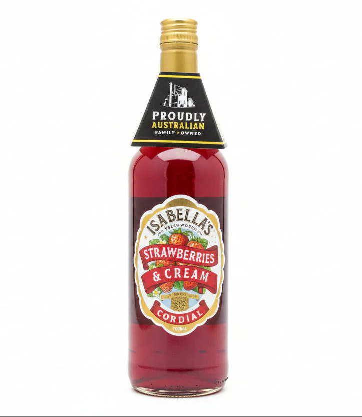 Isabella’s Cordial - Strawberries & Cream 700ml