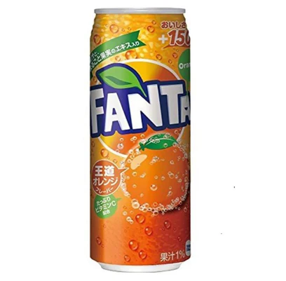 Japan Fanta Orange Can 500ml