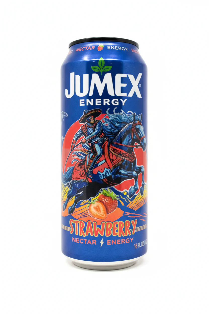 Jumex Energy Strawberry Nectar Drink 444ml