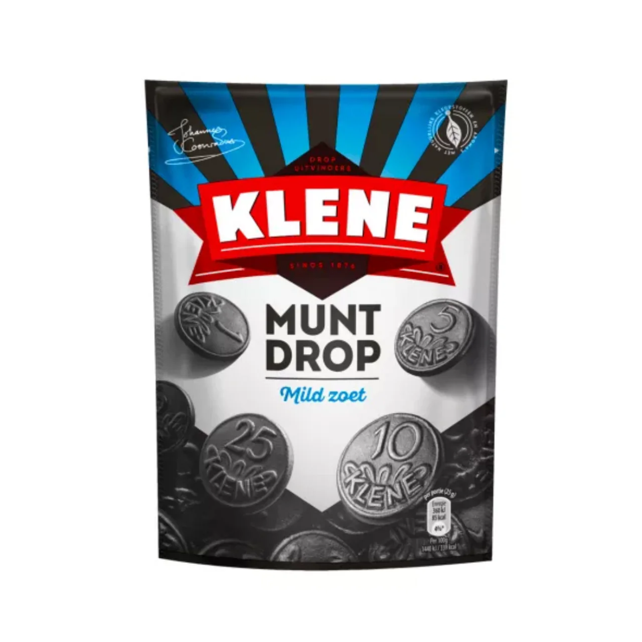 Klene - Muntendrop (Licorice Coins Sweet) 210 g