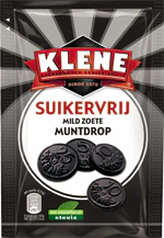 Klene - Muntendrop Suikervrij (Licorice Coins Sweet Sugarfree) 100g