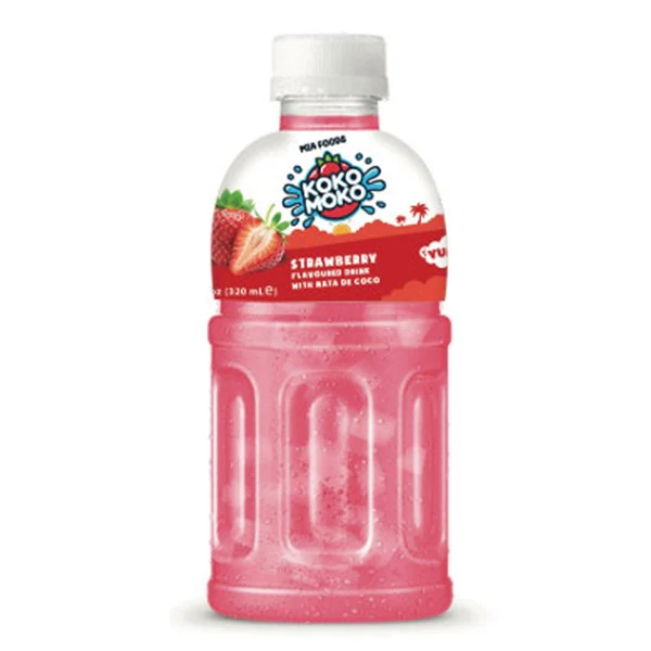 Koko Moko Strawberry with Coconut Chunks 320ml