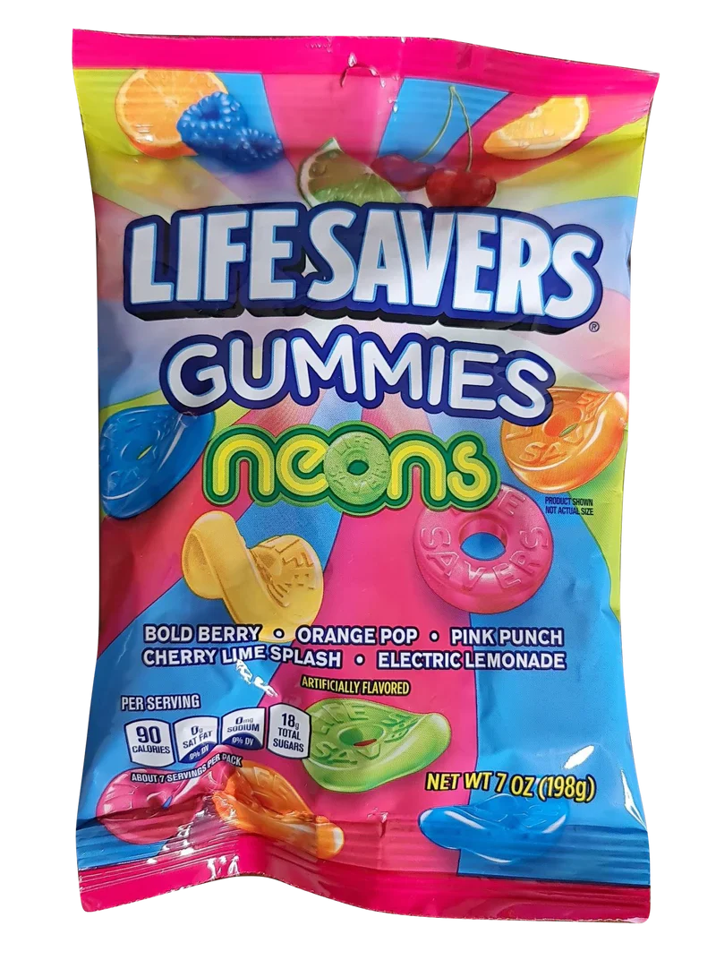 Lifesavers Gummies Neons 198g