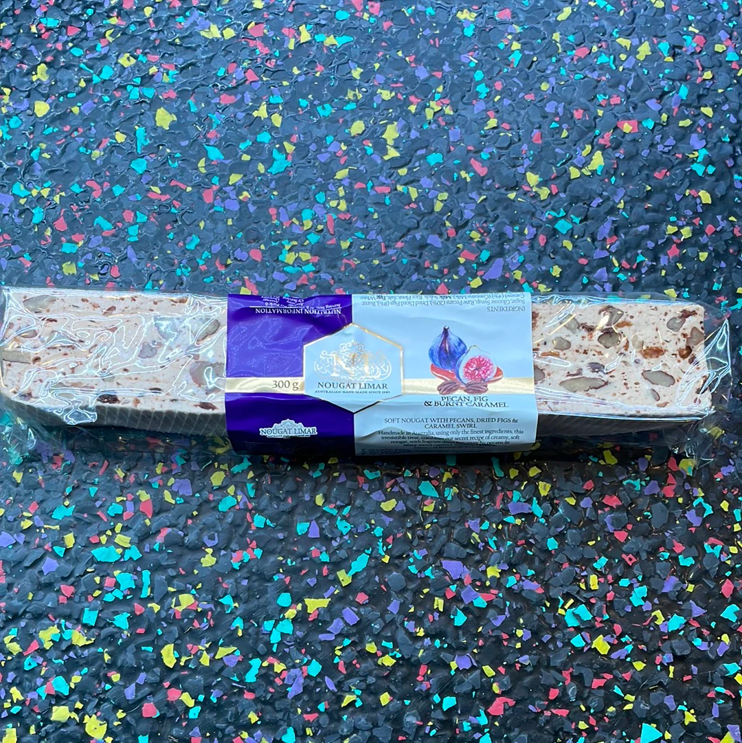 Limar Pecan, Fig, Burnt Caramrl Nougat 300g