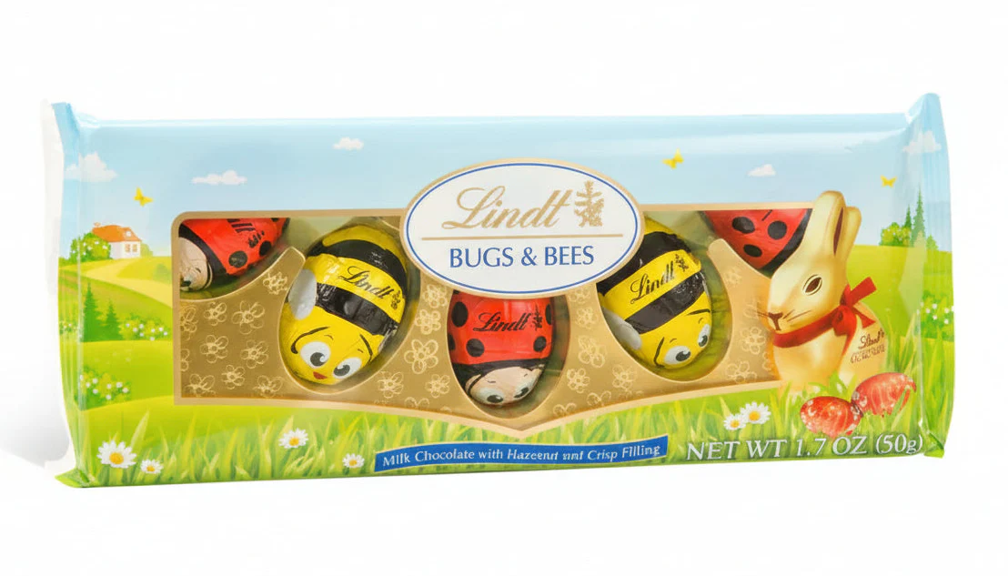 Lindt Ladybug & Bee Milk Hollow 40g