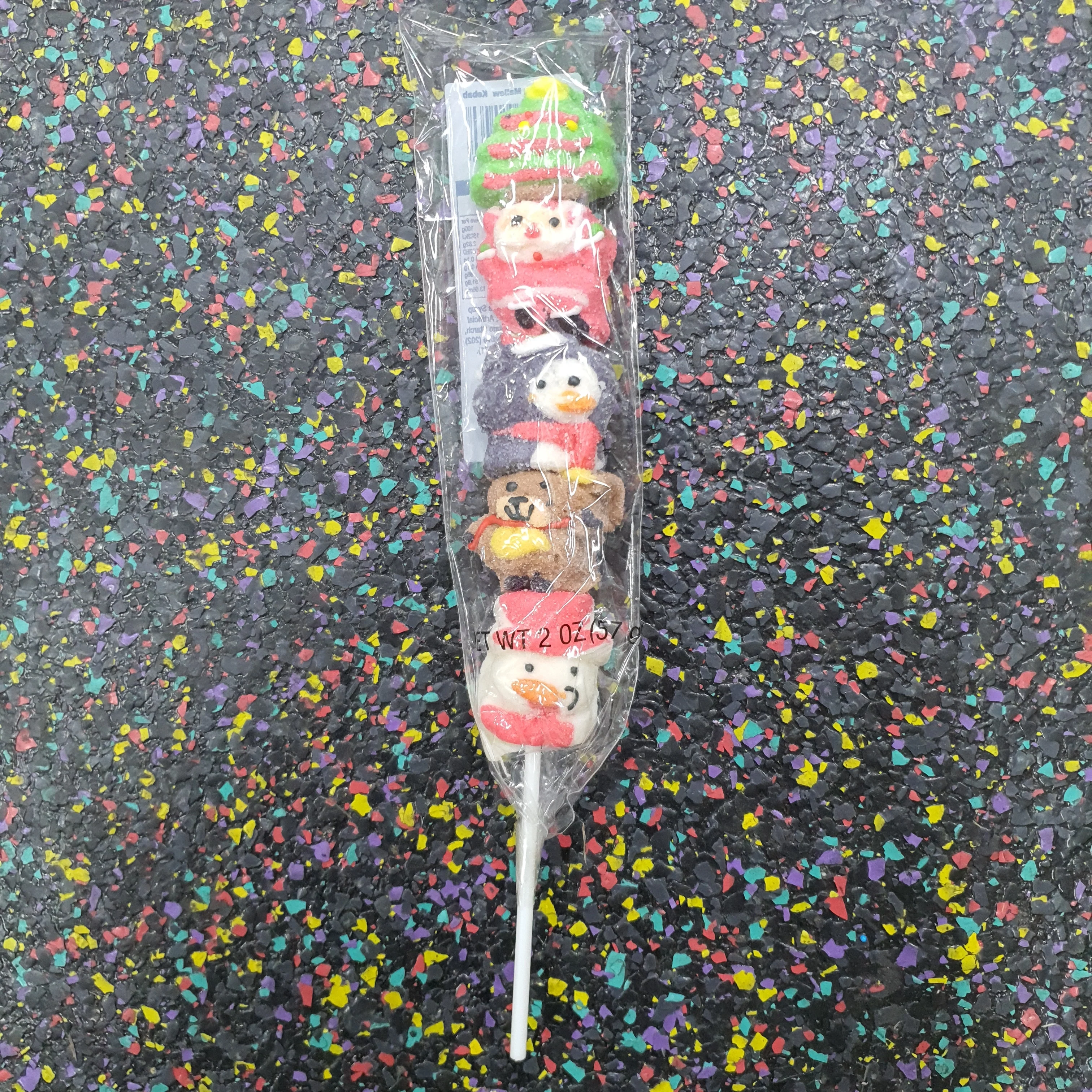 Lolliland marshmallow Christmas kebab 57g