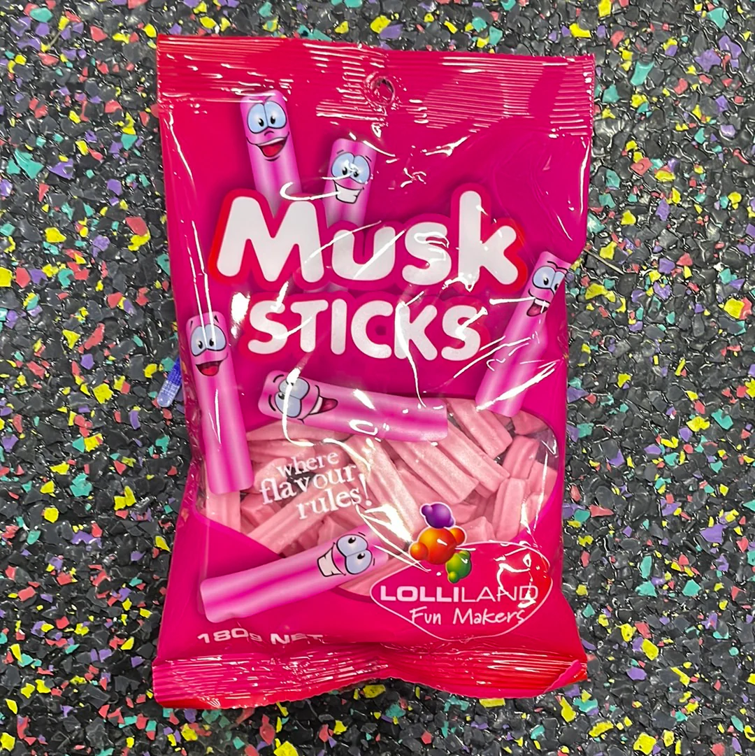 Lolliland Musk Sticks 140g
