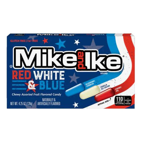 Mike and NIke - Red, White & Blue 120g