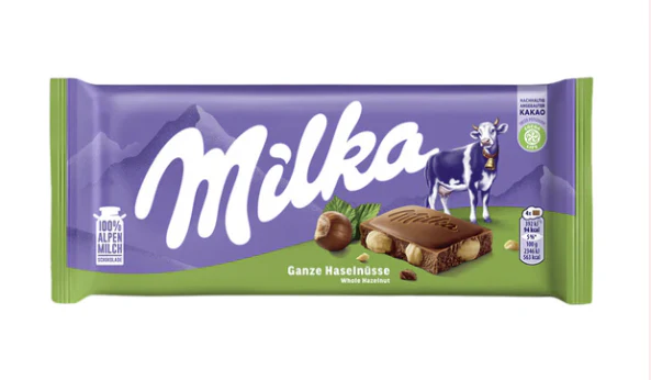 Milka Whole Hazelnut 95g