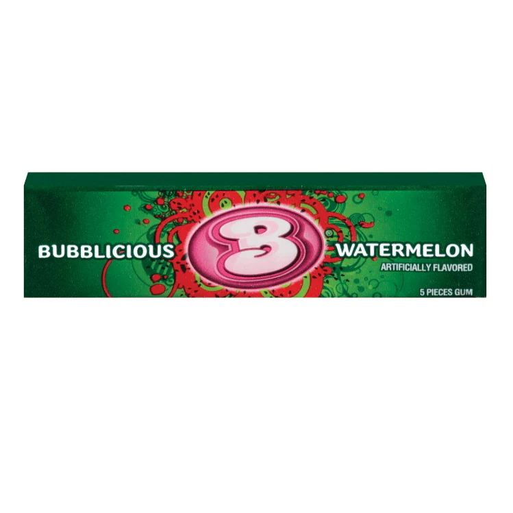 Bubblicious Watermelon Bubblegum 5pc