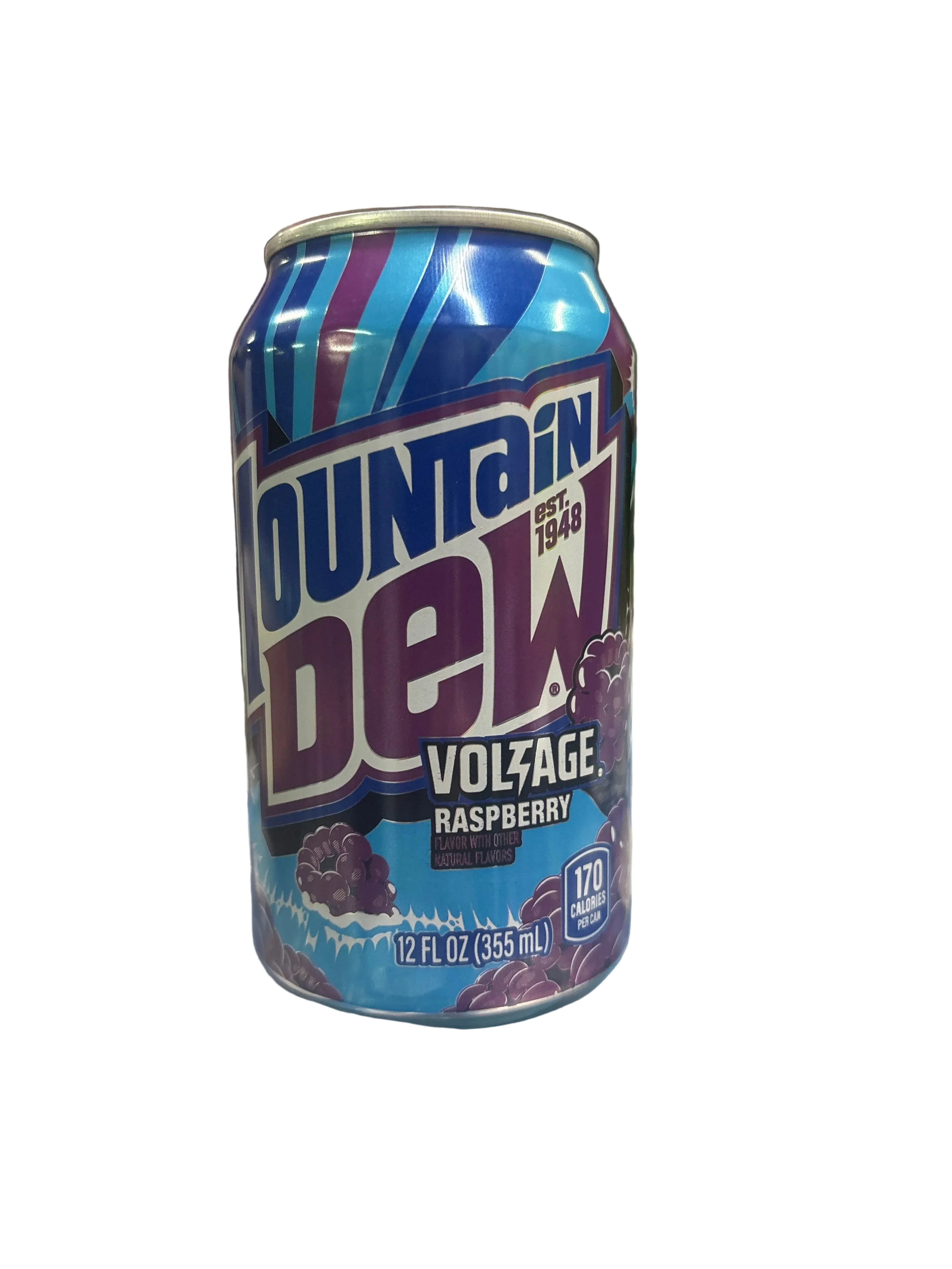 US Mountain Dew Voltage Raspberry 355ml