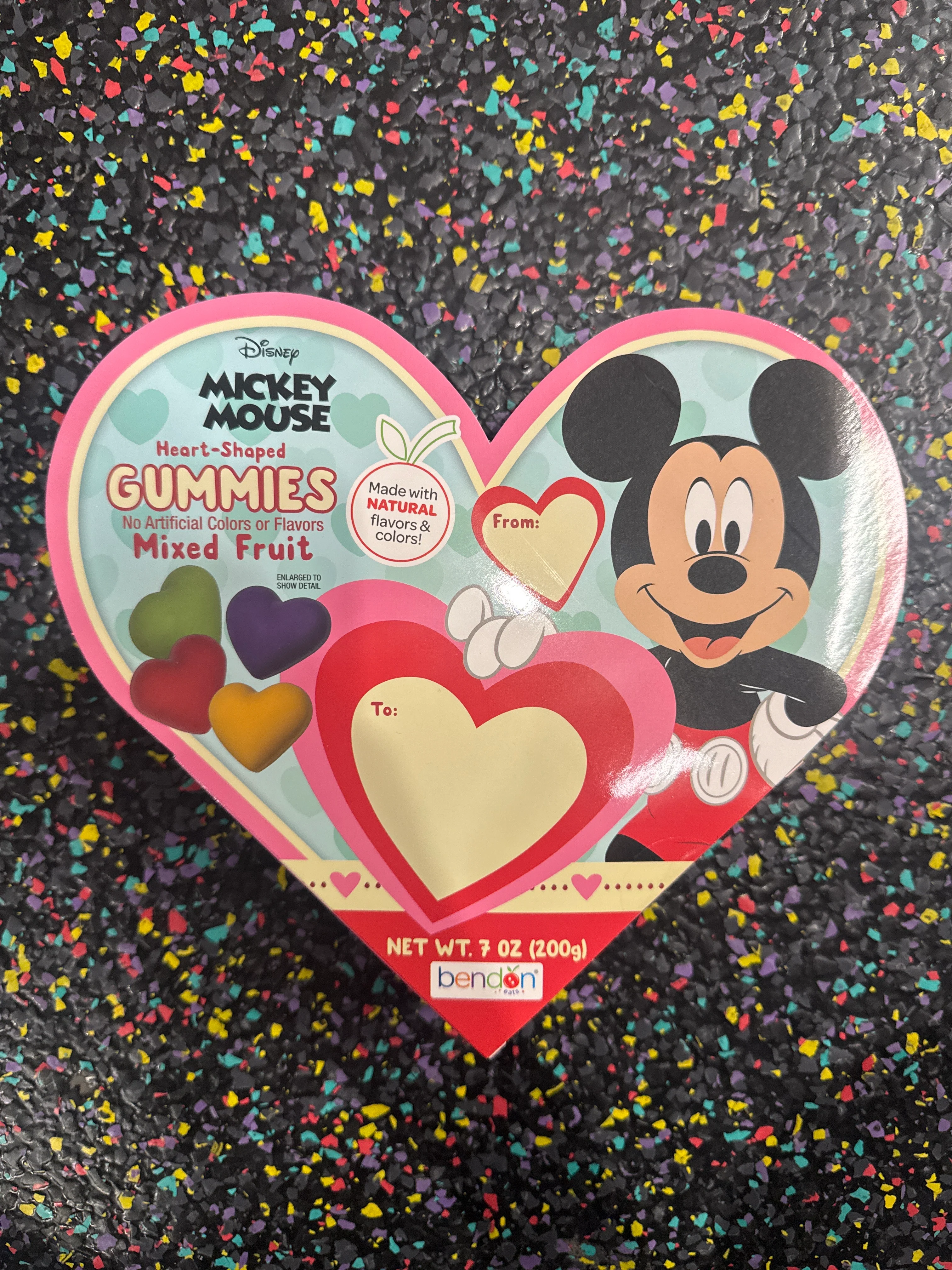 Mouse Heart shaped gummies (Natural Flavours) 200g