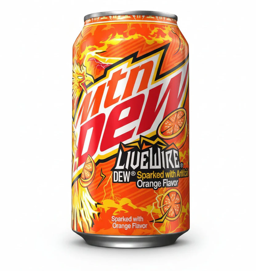 US Mountain Dew LiveWire 355ml