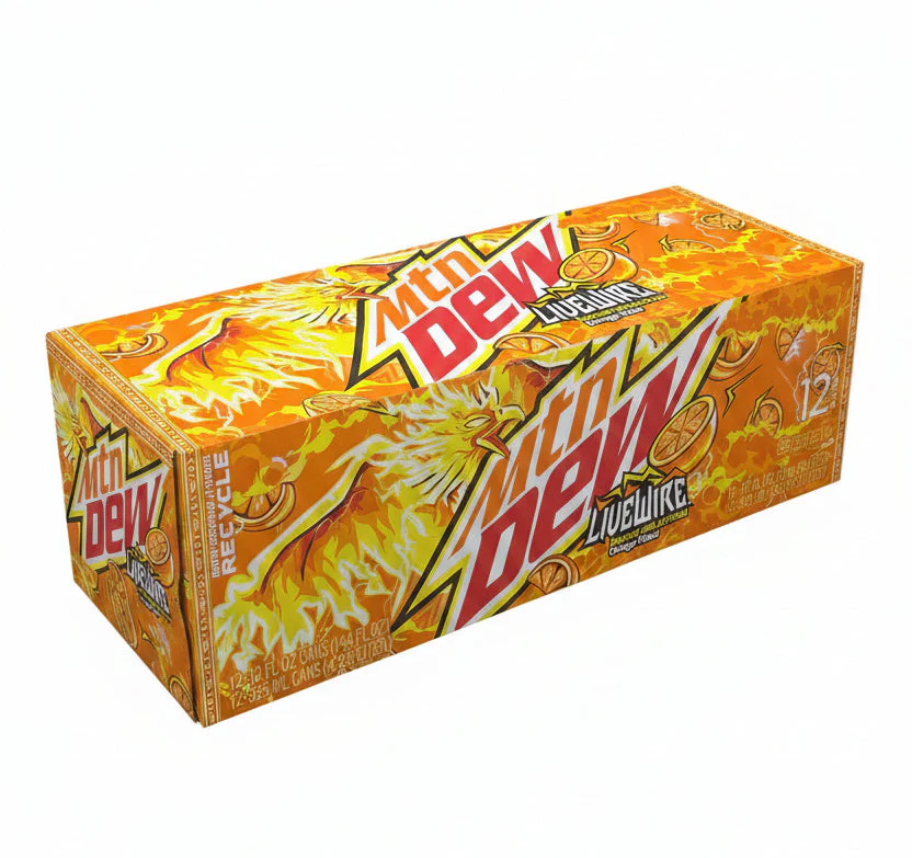US Mountain Dew LiveWire 355ml - Image 2