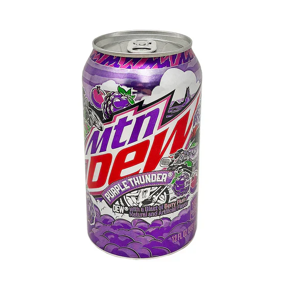 US MTN Dew Purple Thunder 355ml