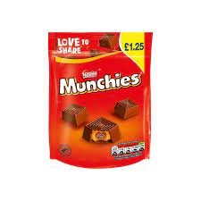 Nestle Munchies Milk Chocolate Caramel Pouch Bag 81g