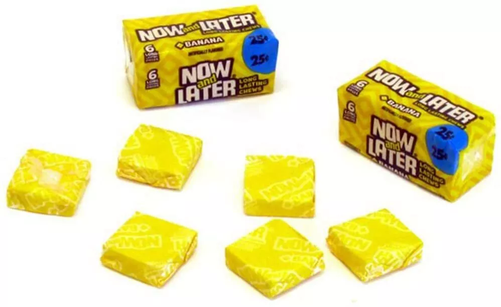 Now and Later Chewy Banana 26g - Image 2